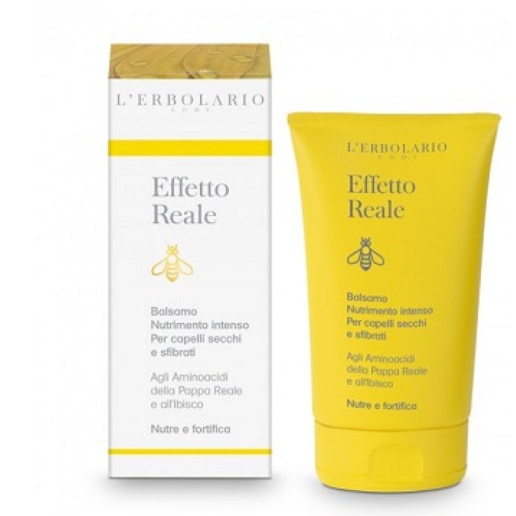 L'Erbolario Effetto Reale Intensiv pflegender Conditioner für trockenes und geschädigtes Haar 125 ml