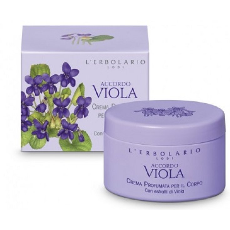 L'Erbolario Accordo Viola Parfümierte Körpercreme 200ml