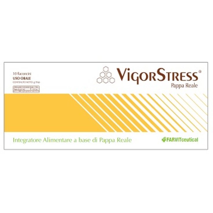 FarvitCeutical Vigor Stress Nahrungsergänzungsmittel 10 Fläschchen mit 10 ml