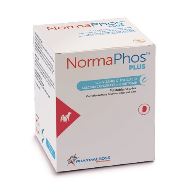 Pharmacross Normaphos Plus Ergänzungsfuttermittel für Hunde und Katzen 45g
