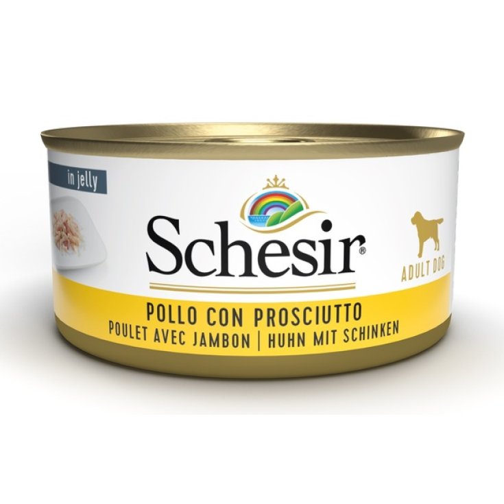 SCHESIR HUHN MIT SCHINKEN 150G