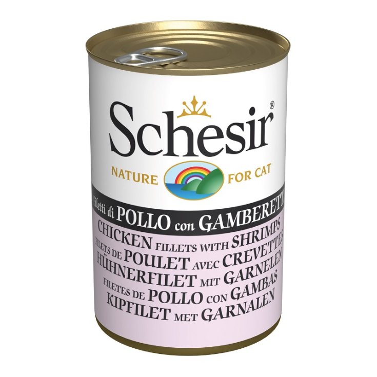 SCHESIR CAT FIL CHICKEN LEMB140G