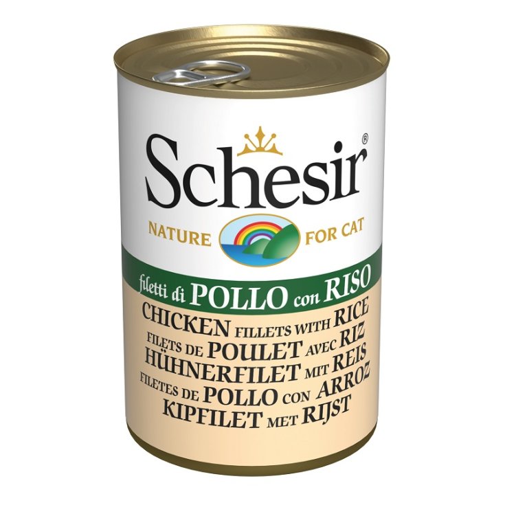 SCHESIR CAT FIL HÜHNERREIS 140G