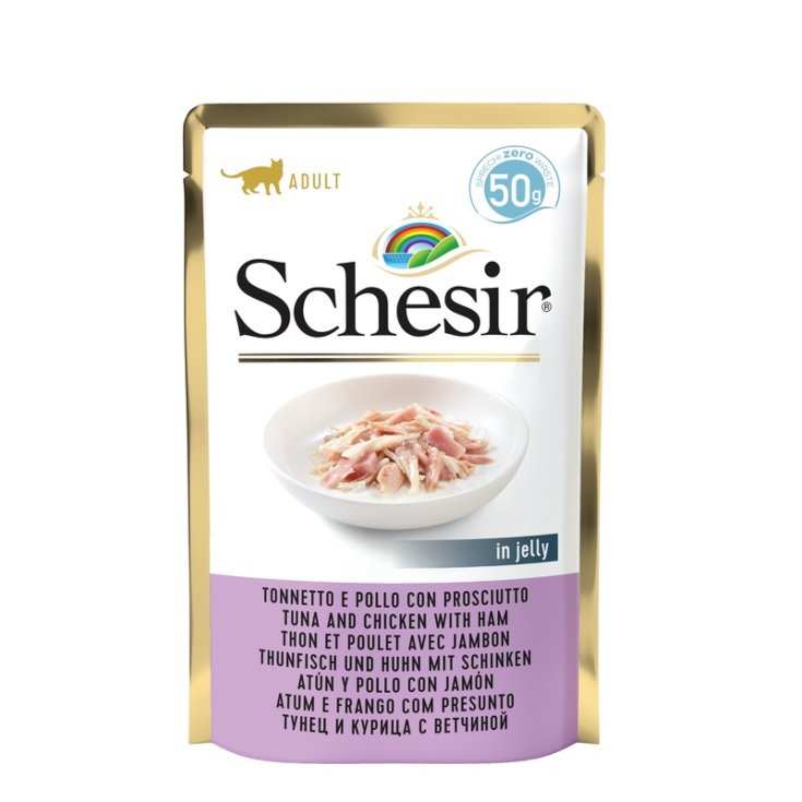 SCHESIR CAT TONN CHICKEN PR 50G