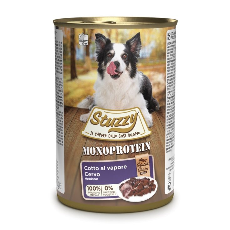 STUZZY HUND MONOPROT HIRSCH 400G