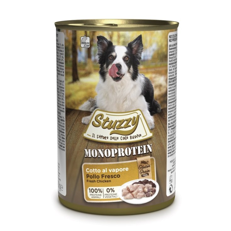 STUZZY DOG SINGLE PROT HUHN 400G