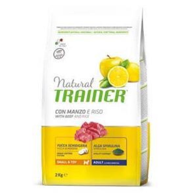 Trainer Natural Small & Toy Adult Rind/Reis Trockenfutter für ausgewachsene kleine Hunde 7kg