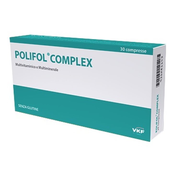 Vkf Italia Polifol Complex Nahrungsergänzungsmittel 30 Tabletten