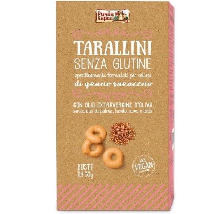 Puglia Sapori Tarallini Buchweizen glutenfrei 6x30g