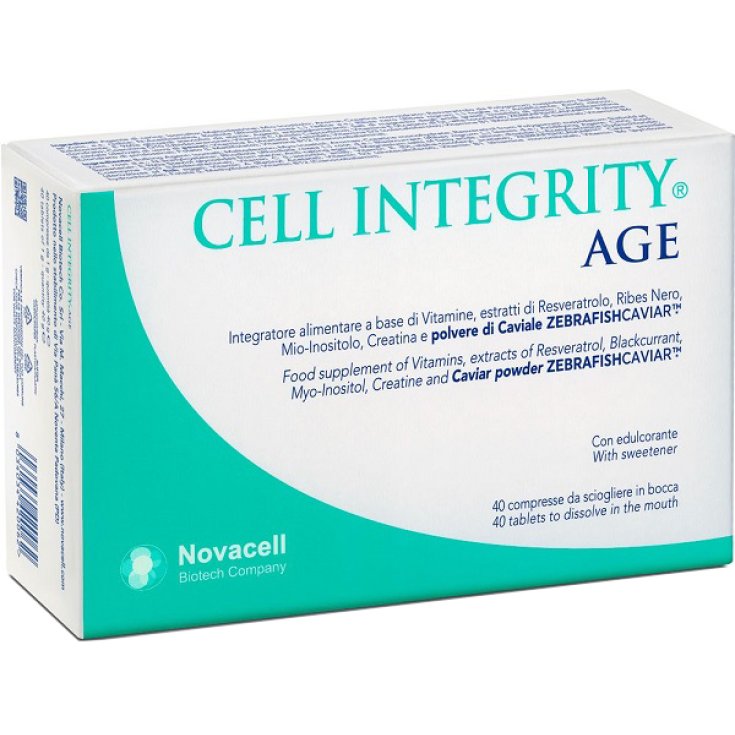 Novacell Cell Integrity Age Nahrungsergänzungsmittel 40 Tabletten