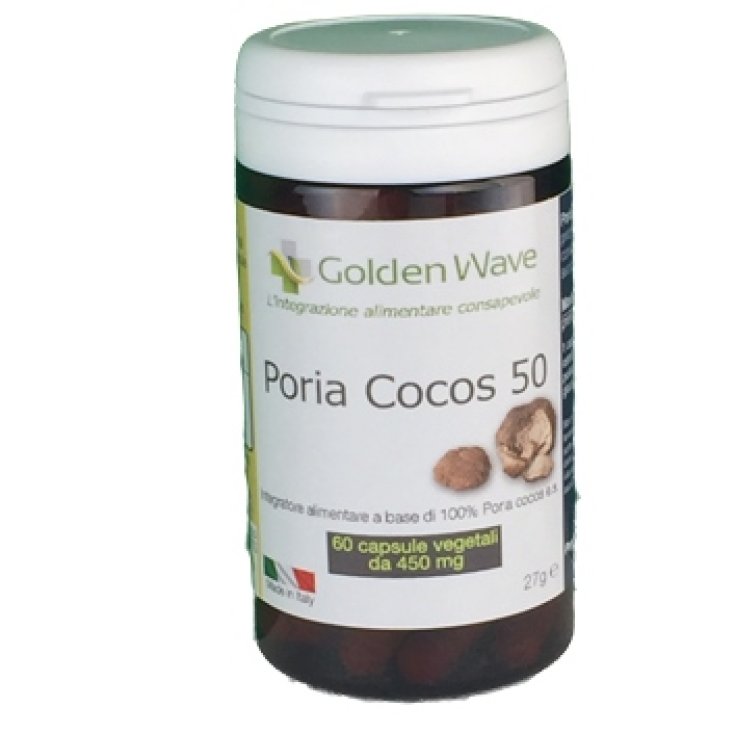 Golden Wave Poria Cocos 50 Nahrungsergänzungsmittel 60 Kapseln