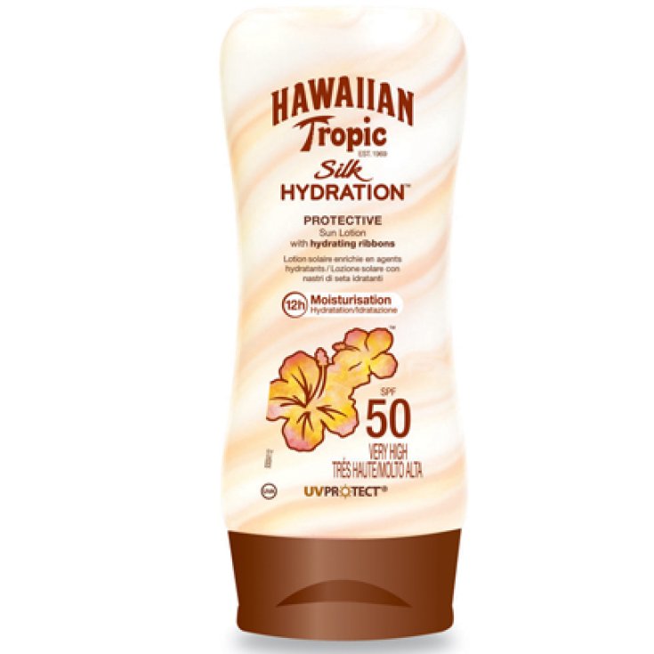 HAWAIIAN T SILK HYDR LOT SPF50