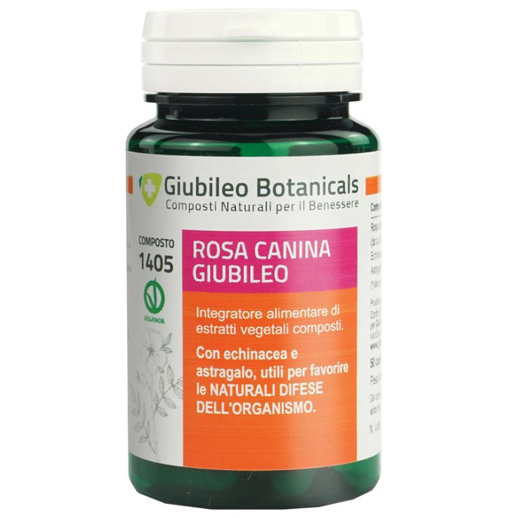 Rosa Canina Giubileo Nahrungsergänzungsmittel 50 Kapseln