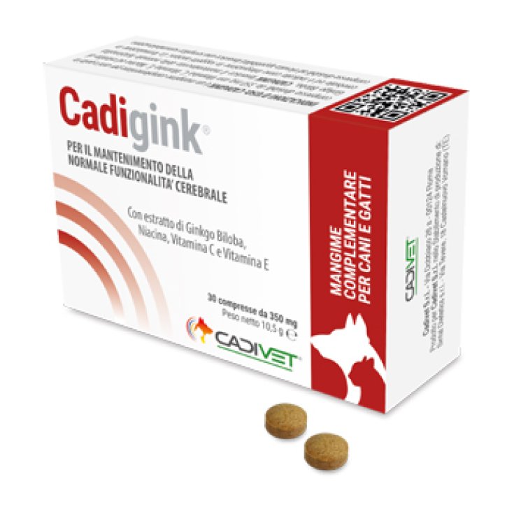 Cadivet Cadigink Ergänzungsfuttermittel für Hunde und Katzen 30cpr