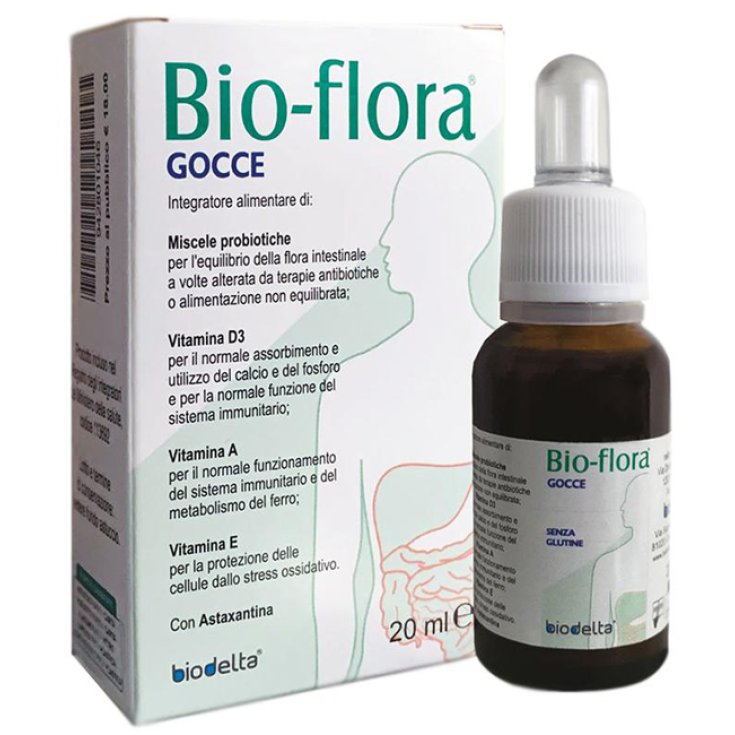 Biodelta Bioflora Drops Nahrungsergänzungsmittel 20ml