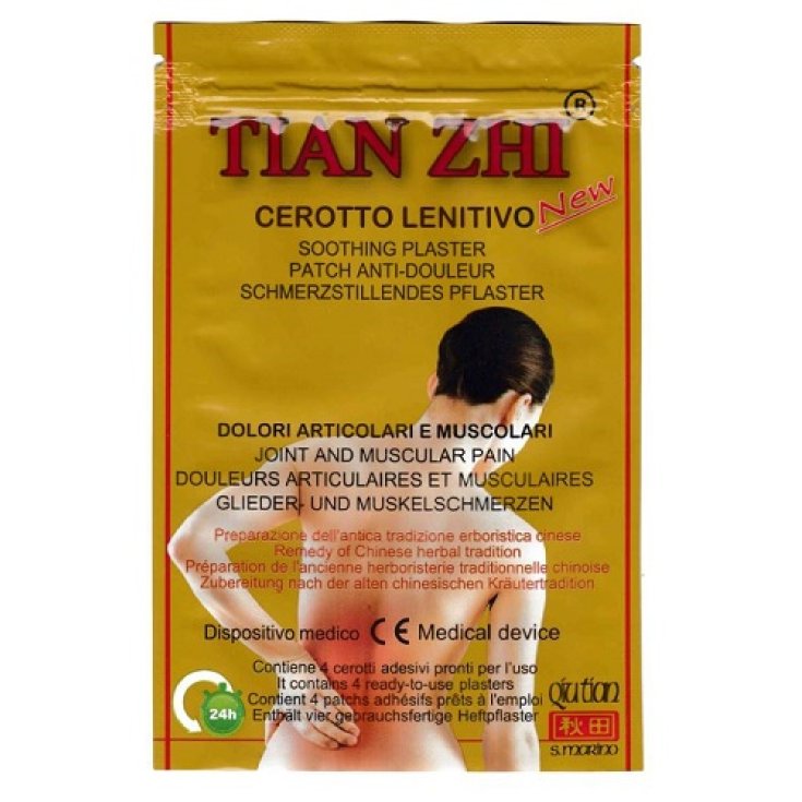 Qiu Tian Tian Zhi® Beruhigendes Pflaster für Gelenk- und Muskelschmerzen 4 Stück