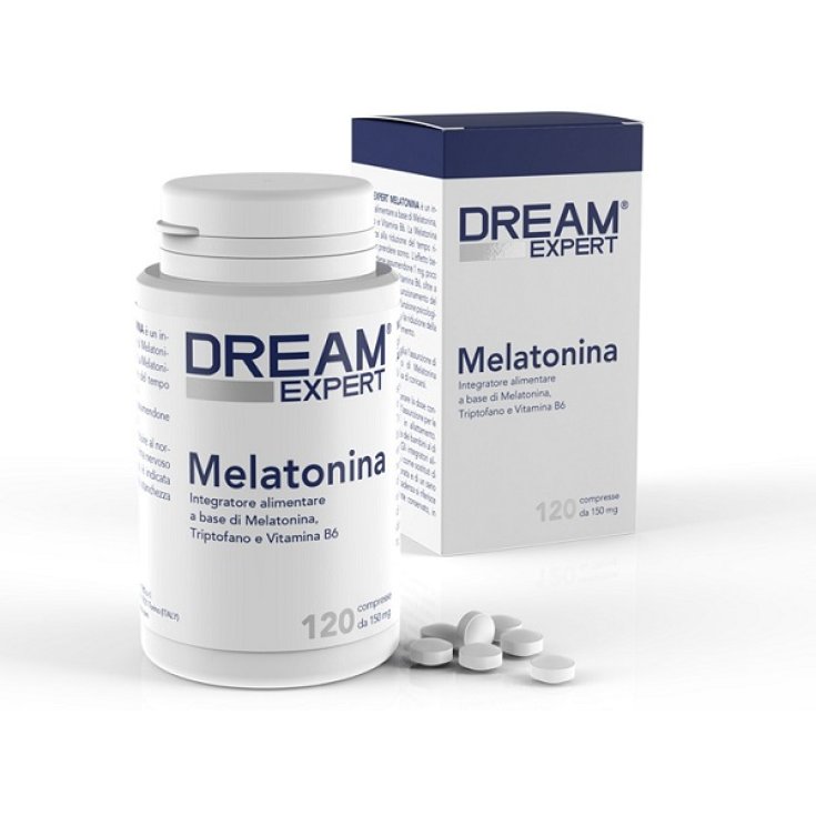 Dream Expert Melatonin Nahrungsergänzungsmittel 120 Tabletten