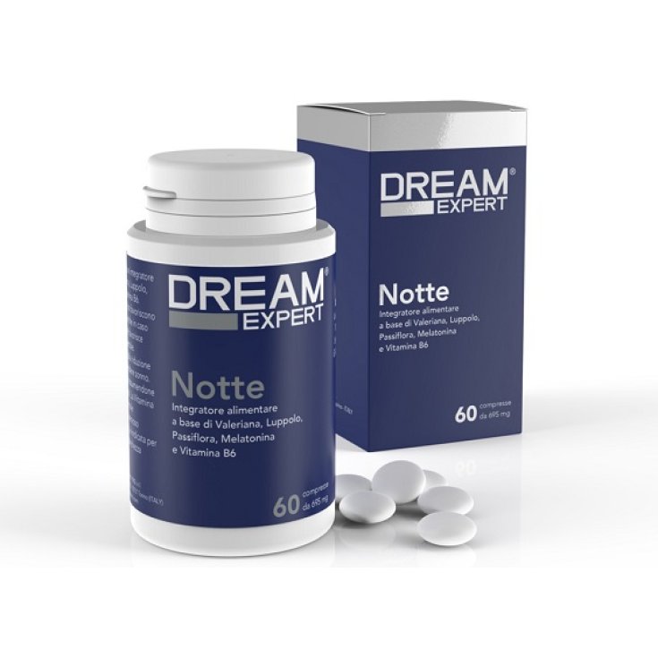 Dream Expert Night Nahrungsergänzungsmittel 60 Tabletten