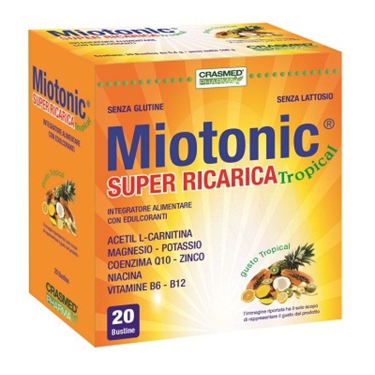 Miotonic Super Refill Tropical Nahrungsergänzungsmittel 20 Sachets