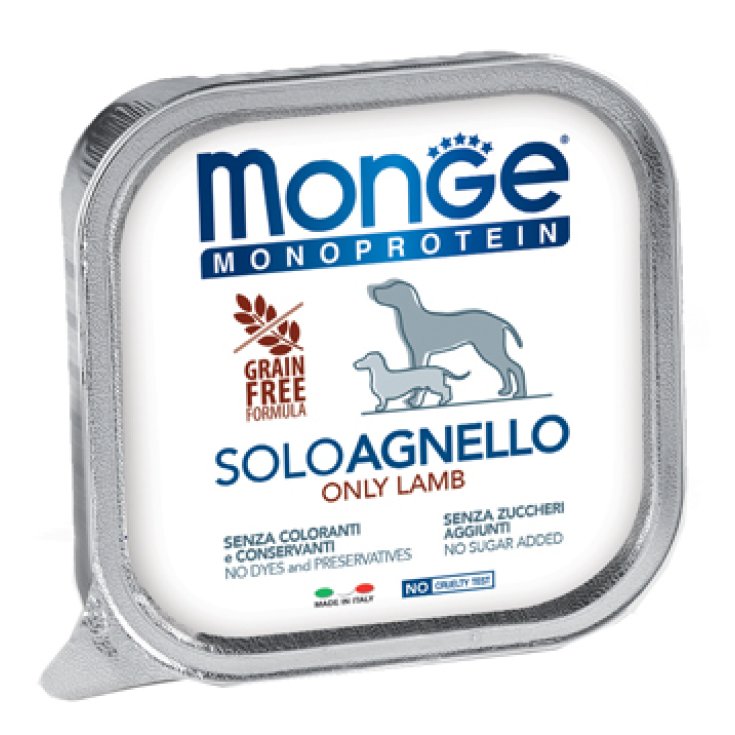 MONGE SINGLE PROT 100% LAMM 150G