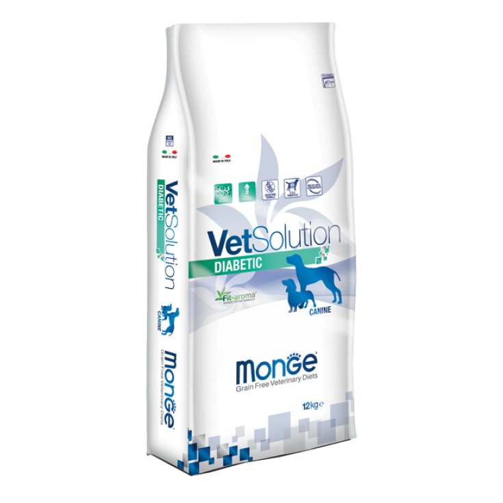 MONGE VETSOL Dose für Diabetiker, 12 kg