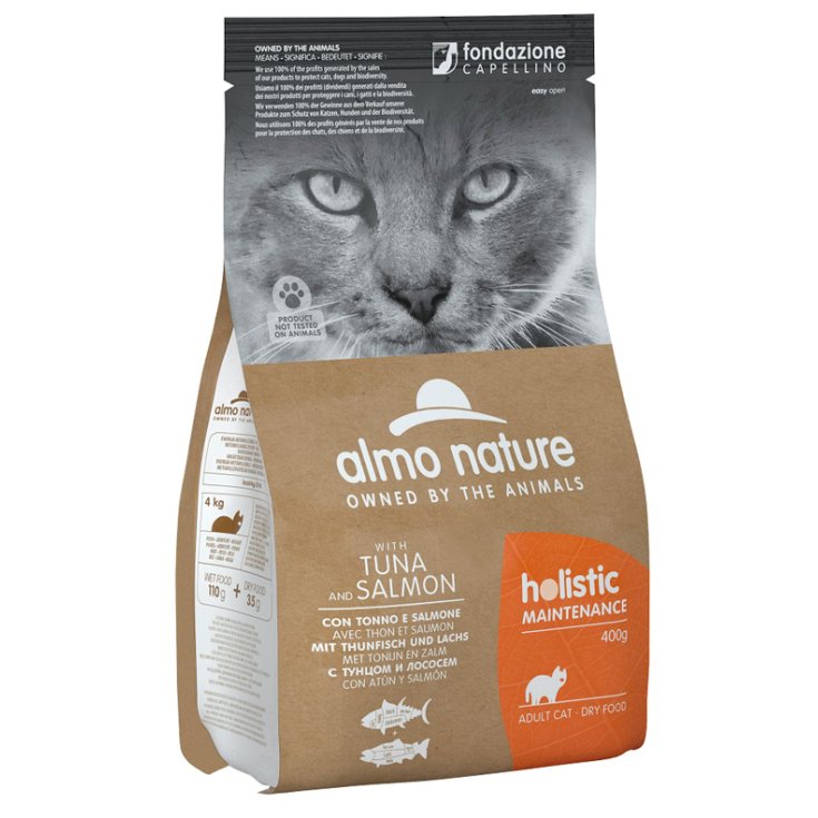 HOLISTIC CAT DRY M TON/SAL400G