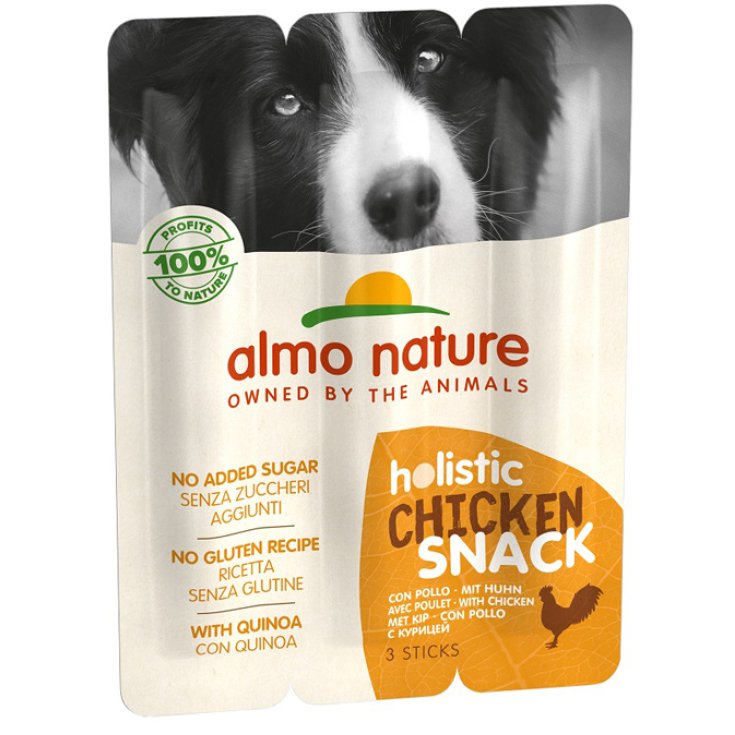 HOLISTIC SNACK DOG 10 HUHN3STK