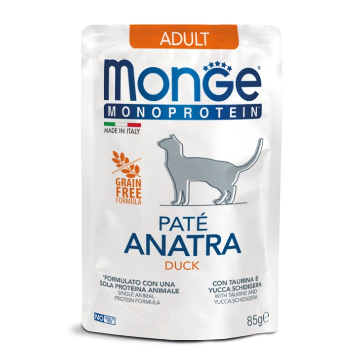 MONGE CAT ADULT DUCK PATE85G