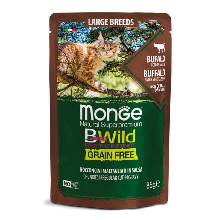 MONGE BWILD LB BUFFALO/ORT 85G