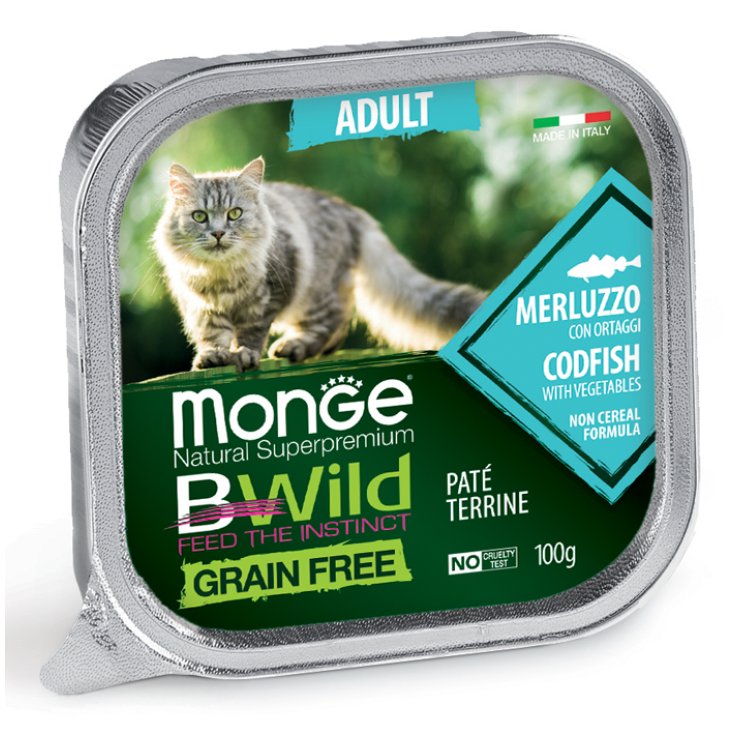 MONGE BWILD CAT AD MERLUZ/ORT