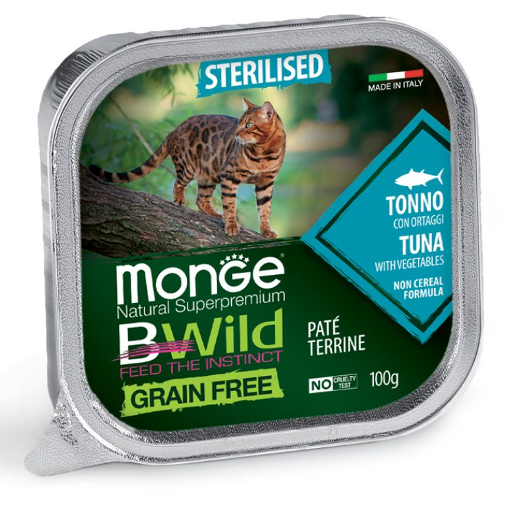 MONGE BWILD CAT STERIL TON/ORT