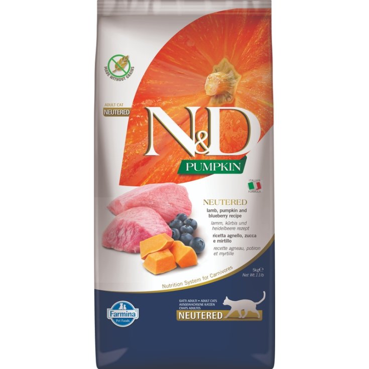 N&D P CAT AGN/MIRT AD NEUT 5KG