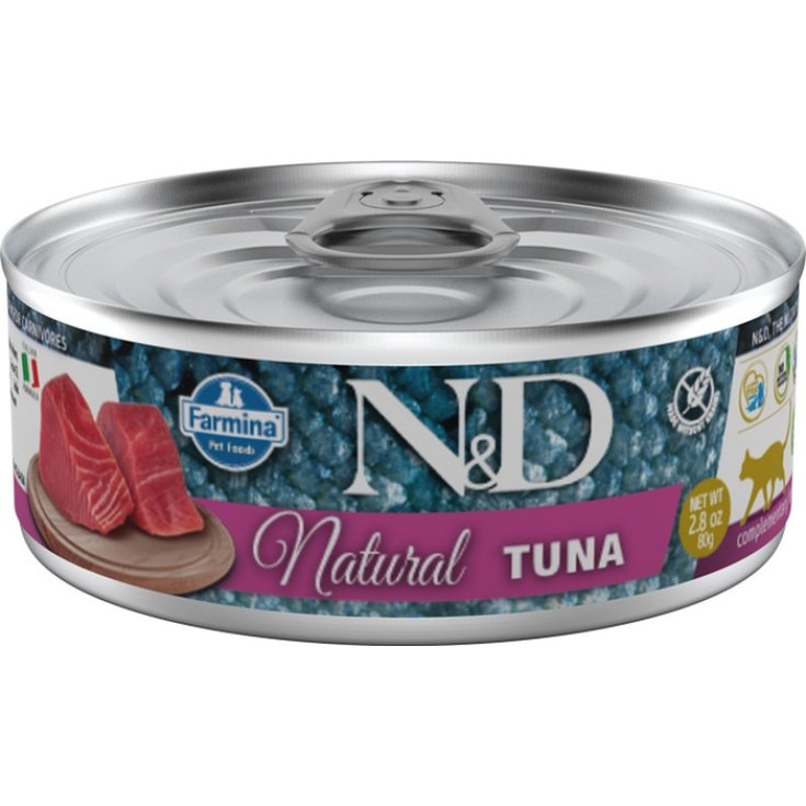 N&D CAT NATÜRLICHER THUNFISCH 80G