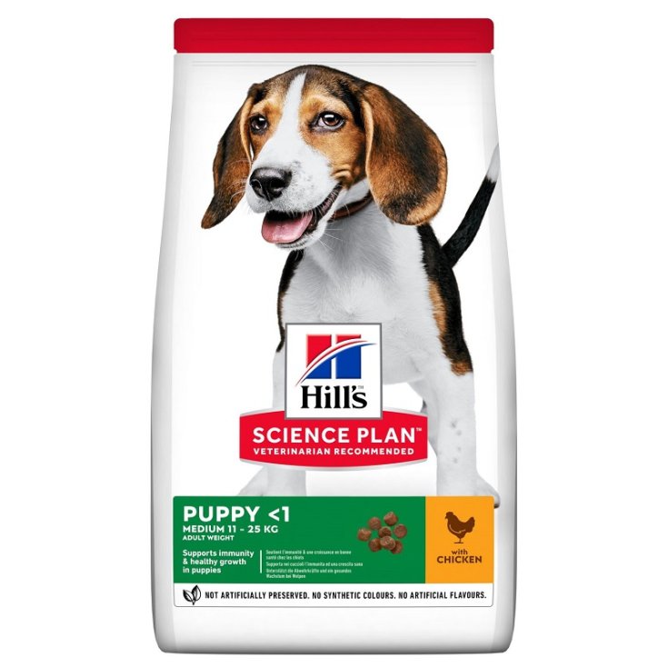 SP CANINE PUPPY M HUHN 800G