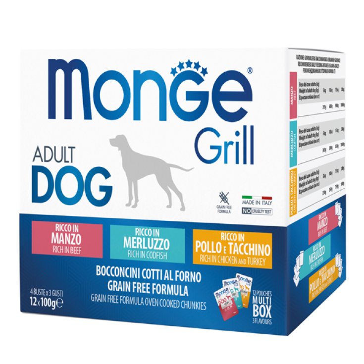 MONGE GRILL MULTIBOX MIT RINDFLEISCH