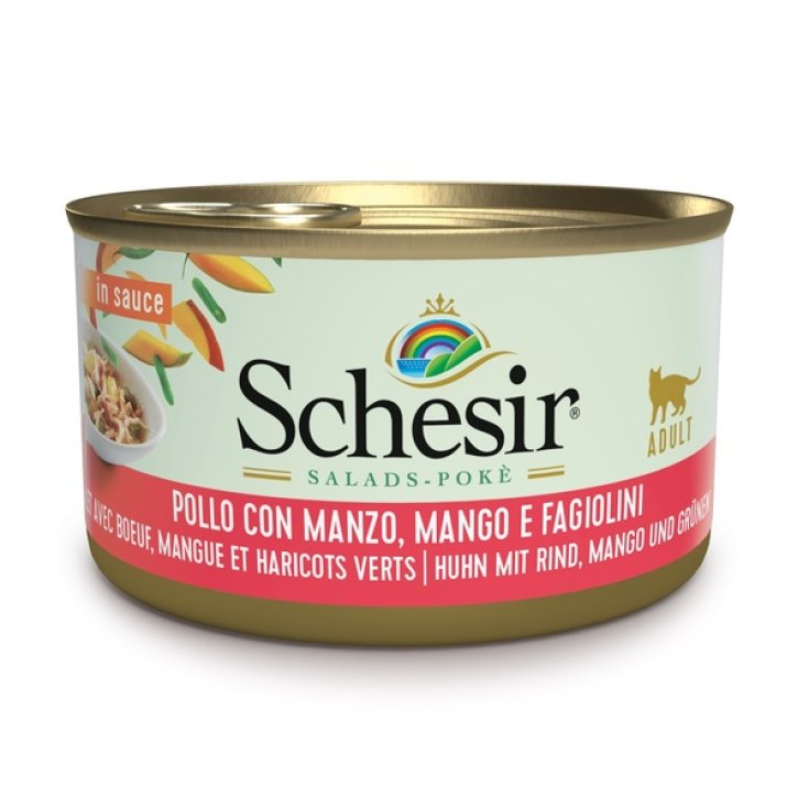 SCHESIR-SALAT HÜHNCHEN-RINDFLEISCH 85G