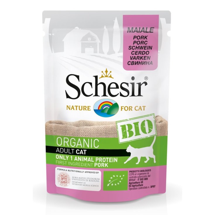 SCHESIR BIO KATZENSCHWEINE 85G