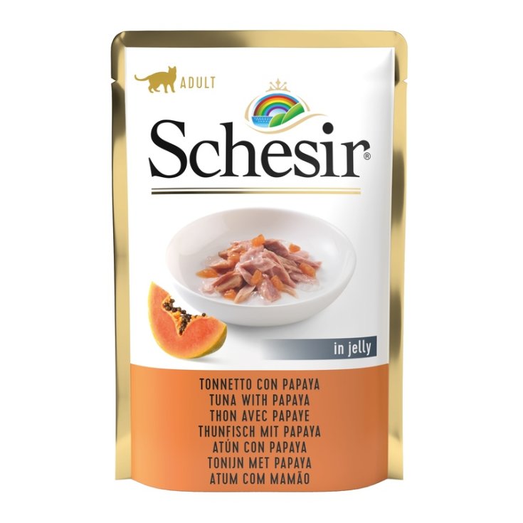 SCHESIR CAT TONN PAPAYA 85G