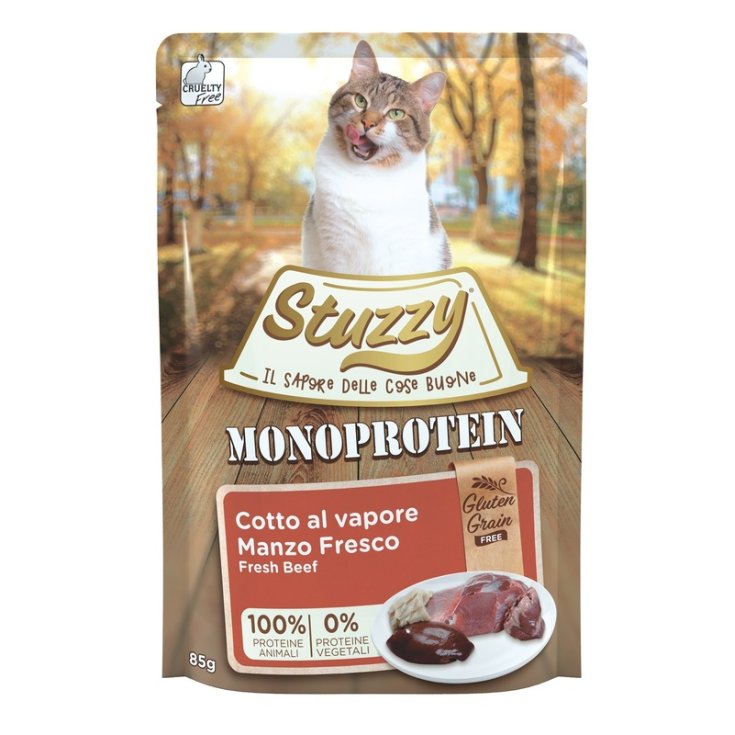 STUZZY CAT MONOPROT RINDFLEISCH 85G