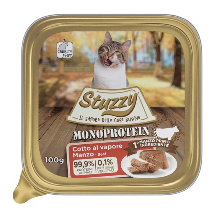 STUZZY MONOPROT KATZENRINDFLEISCH 100G