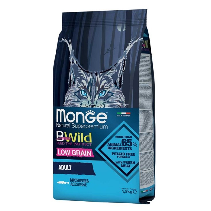 MONGE BWILD CAT SARDELLE1,5KG