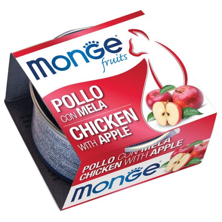 MONGE-FRUITS-HÄHNCHEN MIT APFEL 80G