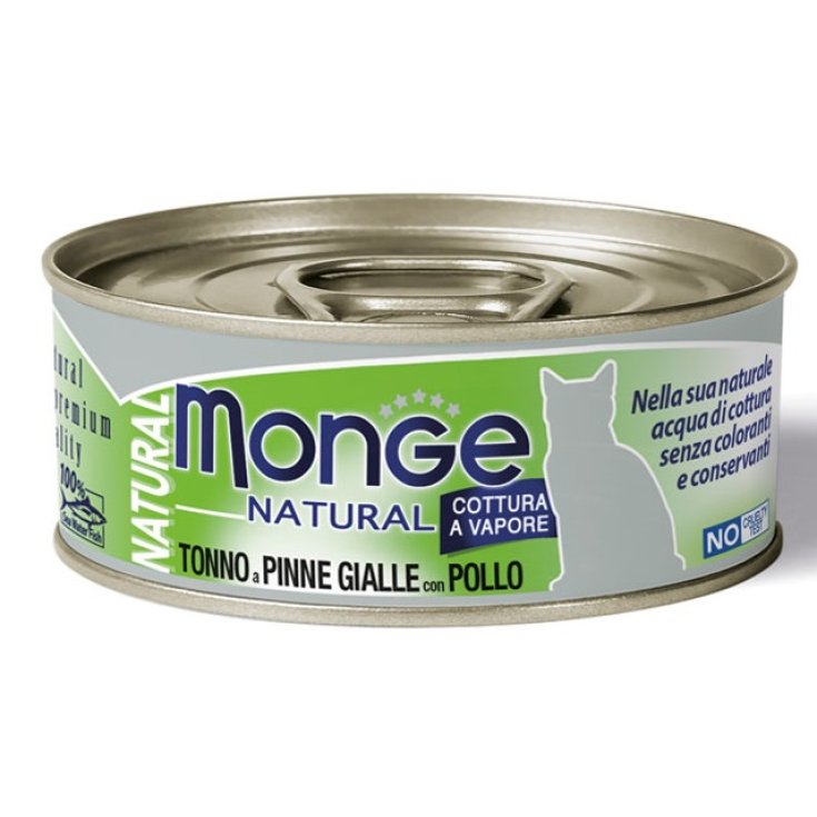 MONGE NATURAL TUNA CAP C/INKL