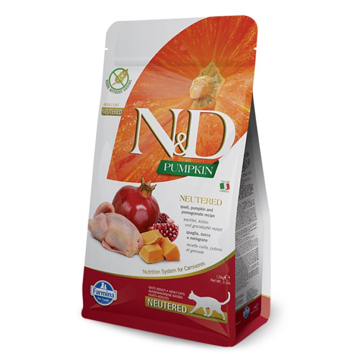 N&D CAT KÜRBIS NEUT WACHTEL 5KG