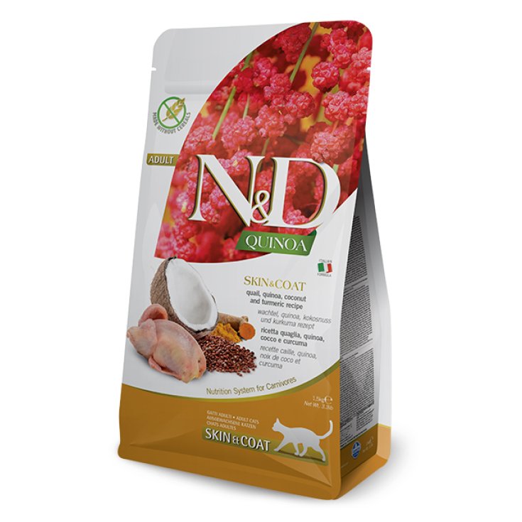 N&D CAT QUINOA SK&CO WACHTEL 5KG