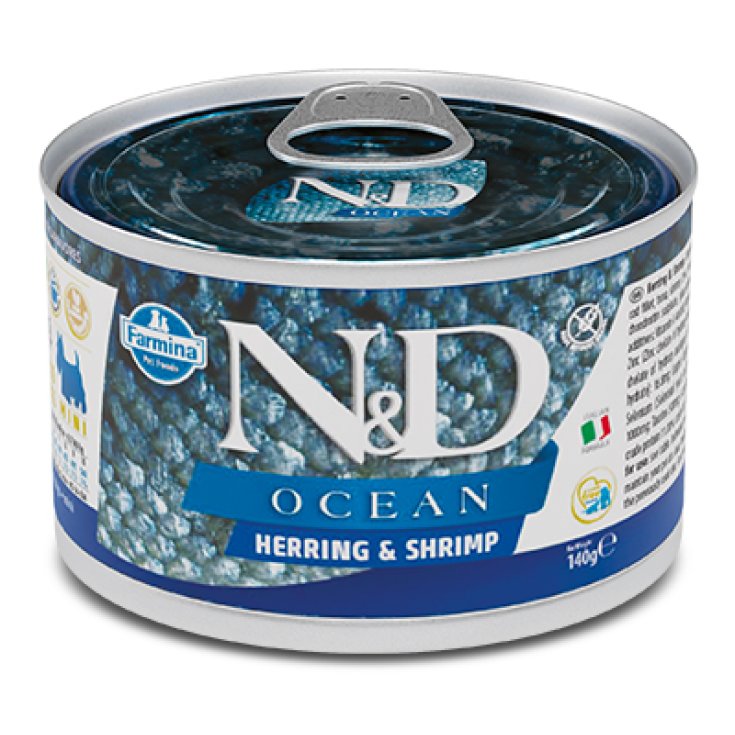 N&D DOG OCEAN HERR&SHRIMPS140G