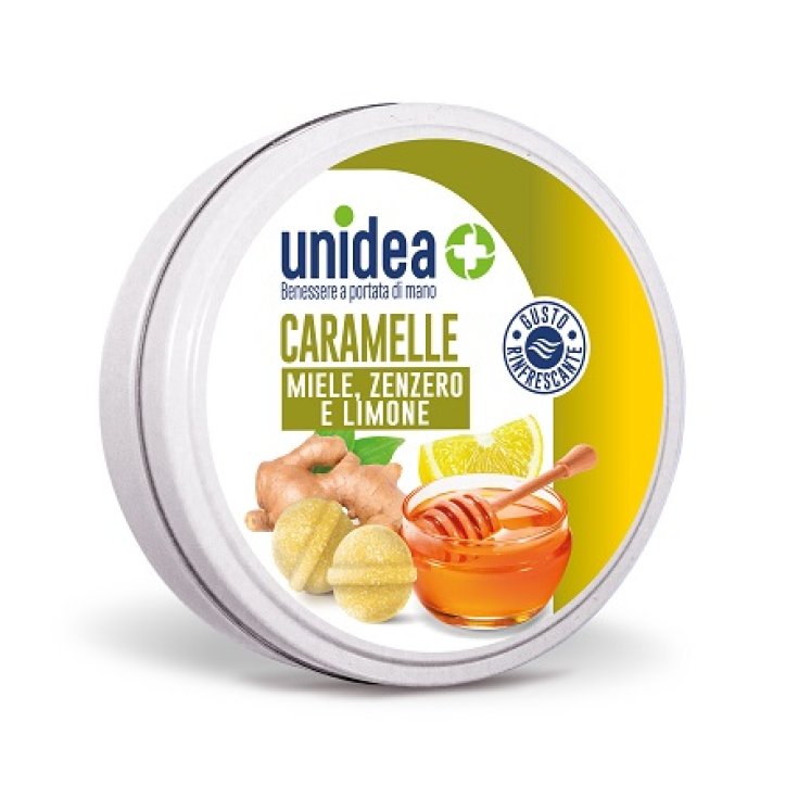 Unidea Honig- und Ingwerbonbons 40g