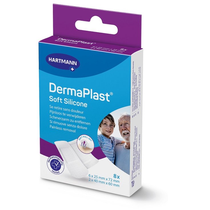 CER DERMAPLAST SOFT SIL 2F 8PZ