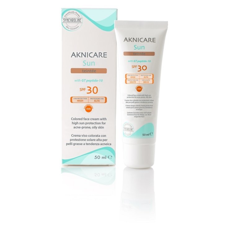 Crema Solare Colorata SPF30 AKNICARE Sun 50ml