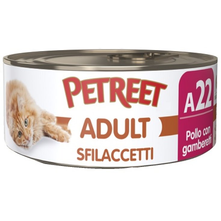 PETREET HUHN+GARNELEN 70G